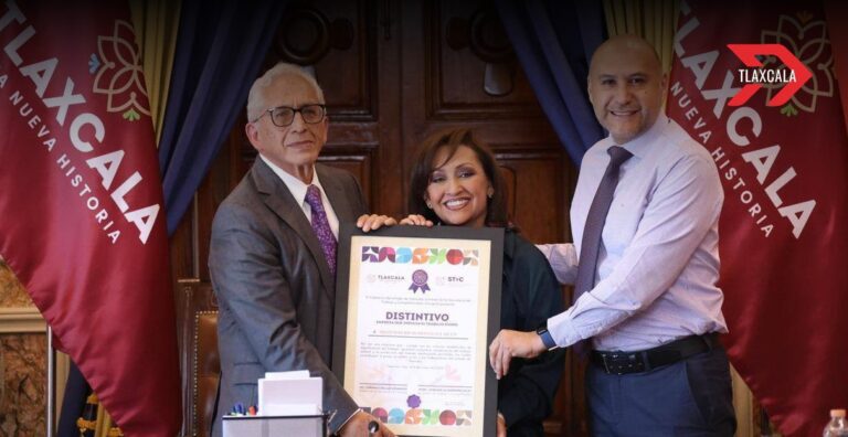 Lorena Cuéllar entrega distintivo ‘Empresa que Impulsa el Trabajo Digno 2025’ 