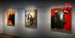 Kevin Cabrera expone 'El color de la Tauromaquia' en Tlaxcala